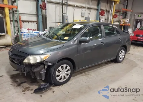 2011 Toyota Corolla Le из США, поврежденный, VIN 2T1BU4EE3BC599381